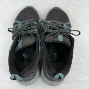 ASICS GEL-Venture 7 Womens Trail Running Shoes Black Aqua Green‎ 7.5 thumbnail 7