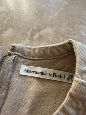 Abercrombie and fitch khaki denim top thumbnail 2