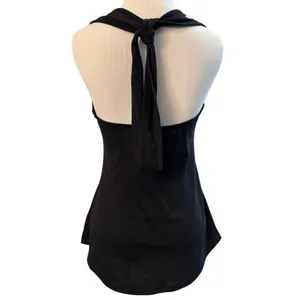 Gymshark Black Tie Back Tank thumbnail 2