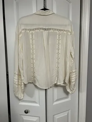 Free People Summer Stars Buttoned Top (S) thumbnail 6
