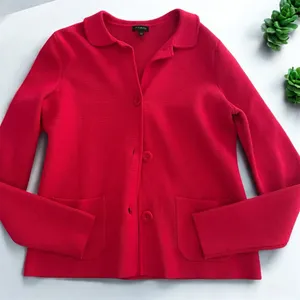 Talbots Hot Pink Knit Blazer thumbnail 9