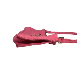Faded Glory Pink leather side studded small Shoulder Bag with Butterfly Y2K thumbnail 4