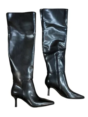 I.N.C. International Concepts Jackston Over-the-Knee Boots Black Size 8 NWOT thumbnail 2