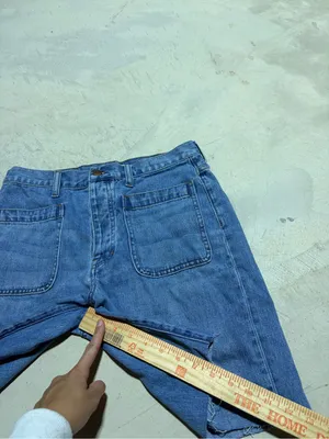 Madewell the dad Jean cutoff Denim Shorts blue 26 thumbnail 4