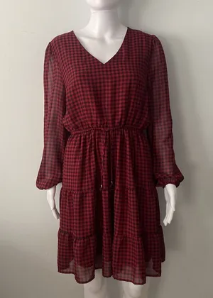Red and Black Maurice’s Dress thumbnail 1
