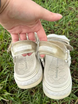 Timberland women’s white sandals size 7 thumbnail 3