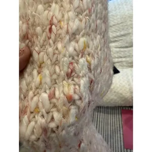Pink & white Warm Winter Scarf thumbnail 3