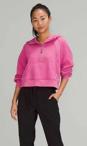 Scuba Oversized Lululemon Half-Zip Hoodie M/L thumbnail 1
