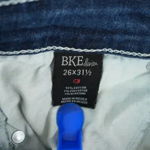 BKE Denim Jeans Womens‎ 26Rx31.5 Fits (30x31) Stella Skinny Stretch Low Rise thumbnail 9