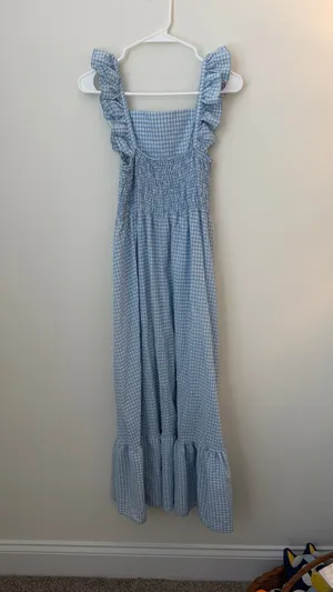 Gingham dress Blue Size XS thumbnail 2
