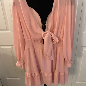 Boutique NWOT! Gorgeous‎ double layered flowey dress thumbnail 3