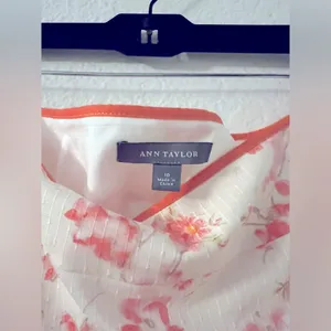 Ann Taylor Floral A-Line Skirt thumbnail 2