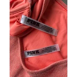 PINK by Victoria’s Secret Coral Sparkle Wave Bikini Swimsuit S/M thumbnail 7