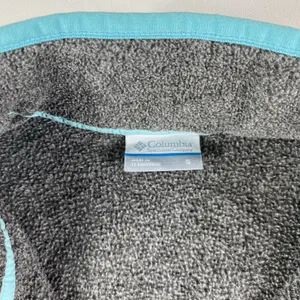 Columbia‎ 1/4 Snap Jacket Womens Small Gray T-Snap Fleece Long Sleeve Ladies thumbnail 4