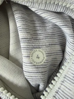 Lululemon Define Jacket Light Grey Size 4 thumbnail 9