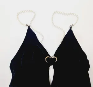 MAJORELLE Amore Gown in Black Small thumbnail 6