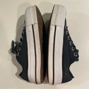 Converse Chuck Taylor All Star Lift Ox Black Women 5 Platform Sneakers Classic thumbnail 7