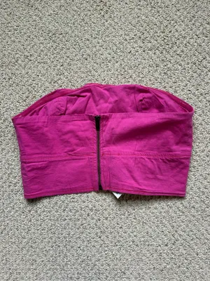 Urban Outfitters Tube Top Hot Pink L thumbnail 2