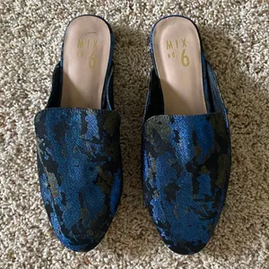 Sparkly Patterned Mules thumbnail 9