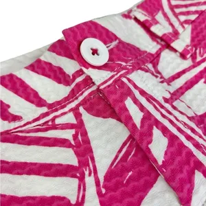 Lilly Pulitzer • Walsh Shorts Capri Pink Yacht Sea Pink White Size 2 Small thumbnail 3