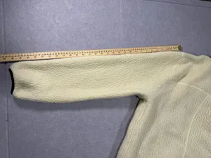 J.Crew Nordic Fleece Full Zip Jacket Size XL White Polartec thumbnail 10