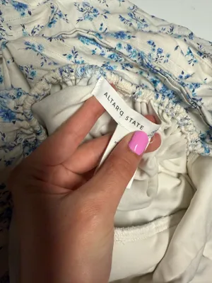 Altar'd State Floral Mini Dress thumbnail 4