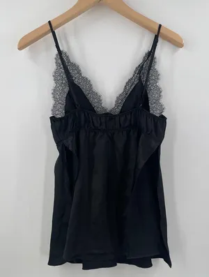 VICTORIA'S SECRET Lingerie Teddy Size Small Black Lace Sexy Lips Intimates thumbnail 2