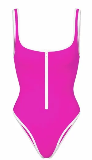 Skims- scoop neck one piece swimsuit thumbnail 1