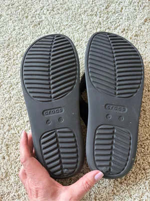 Crocs Getaway Platform Flip Flops Women’s 11 Black Chunky Y2K Sandals thumbnail 6