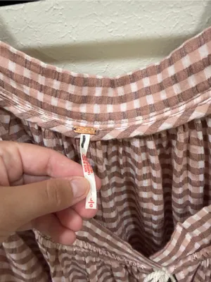 Free people County Line Plaid Romper thumbnail 8