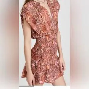 A.L.C.‎ Carly Silk Floral Mini Dress thumbnail 5