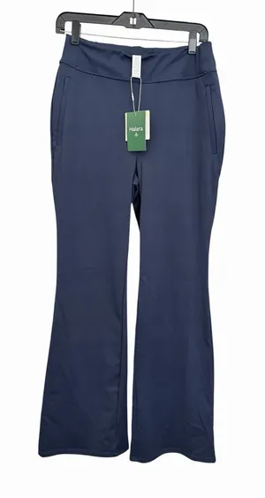 Halara Pants Medium Tall High Waisted InstantCool Quick Dry Flare Golf Blue E2-6 thumbnail 1