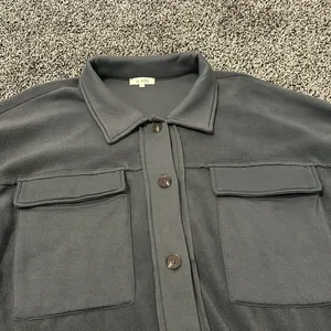 Dark grey shacket Gray thumbnail 2