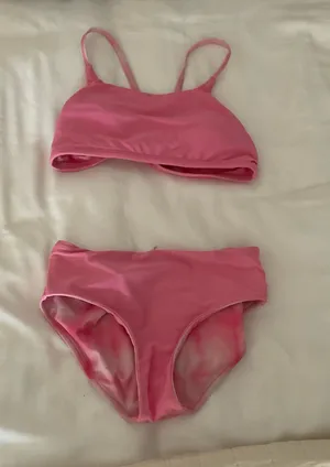Athleta Women’s flipable pink bikini thumbnail 1