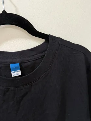 NWT Old Navy Black Mini Cotton T-Shirt Dress thumbnail 3