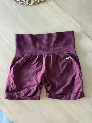 AYBL Empower Seamless Shorts Red Wine  thumbnail 3