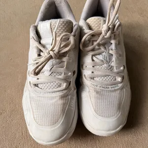 Puma Women's Cream and White Sneakers thumbnail 2