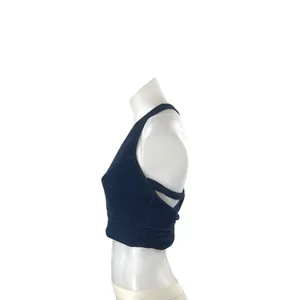 Free People FP Movement Blue Yoga Gym Athletic Activewear Tank Sports Bra Top M thumbnail 2