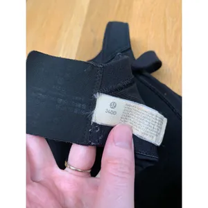 Lululemon Run Stuff‎ Your Bra II Black High Impact Sports Bra Size 34DD thumbnail 4