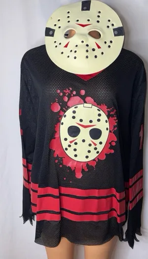 Friday the 13th Jersey Spirit Halloween Jason thumbnail 1
