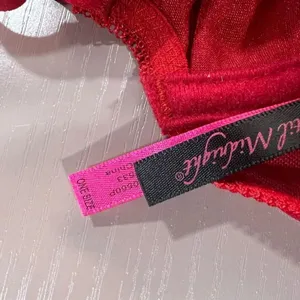 Yandy Red Tie Front Corset Top thumbnail 5