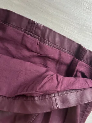 Free People Femme Vegan Leather Mini Skirt Size 8 Size Medium Going Out Skirt thumbnail 11