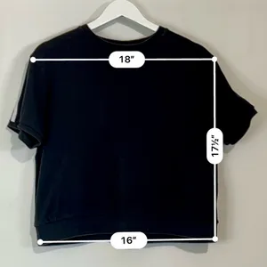 Oak + Fort Women’s Short Sleeve T-Shirt Black Size Small EUC thumbnail 6