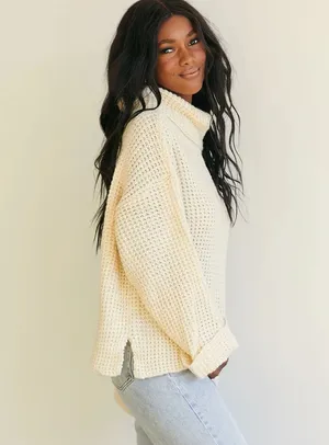 Princess Polly Mary Turtleneck Sweater thumbnail 3