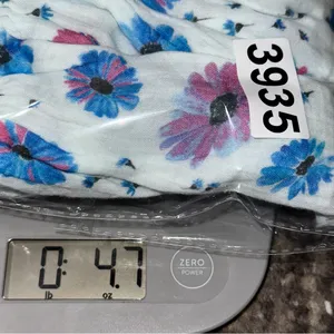LoveShackFancy Size XS Deep Cotton Candy Blue Liberty Print Smocked Kodie Dress thumbnail 15
