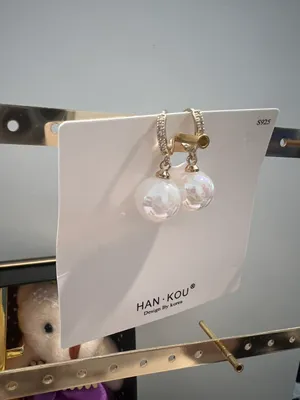Pearl Earrings New fashion temperament earrings thumbnail 3