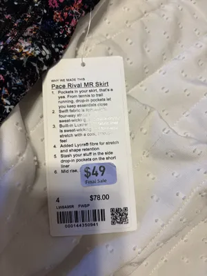 Pace Rival Lululemon Skirt thumbnail 4