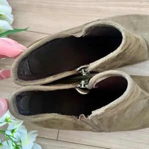 SO Olive Green Booties Brown Size 7.5 thumbnail 12