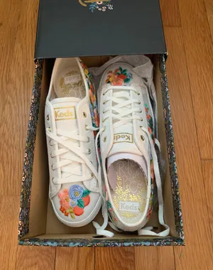 Keds Floral Embroidered  Shoes thumbnail 2