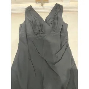 Nicole Miller Black Maxi Dress Evening‎ Gown Formal Party Sleeveless Women's thumbnail 4